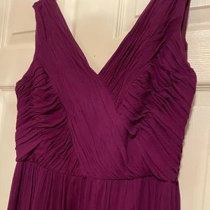 Donna Morgan Light Flowing SS Formal Gown Armpit to armpit 20” shoulder down 56”